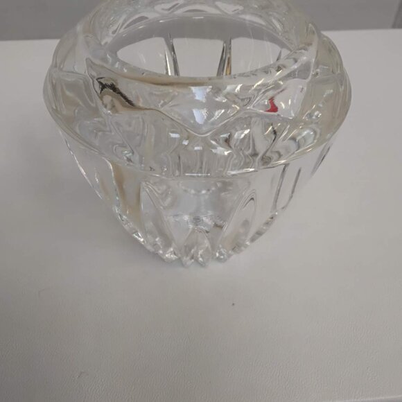 Princess House Votive Candle Holder Lead Crystal Highlights #872 Vintage - Picture 5 of 7